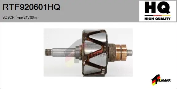 Rotor, alternator (RTF920601HQ)