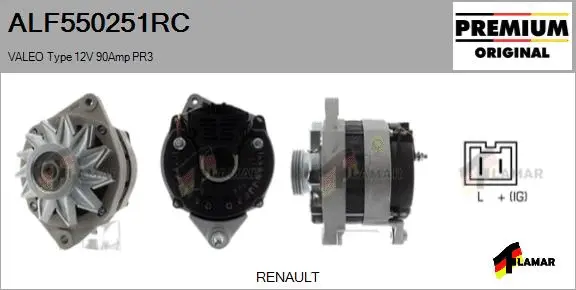 Alternator (ALF550251RC)