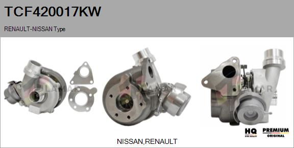 Charger, charging (supercharged/turbocharged) (TCF420017KW)