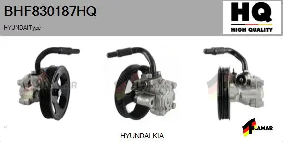 Hydraulic Pump, steering (BHF830187HQ)