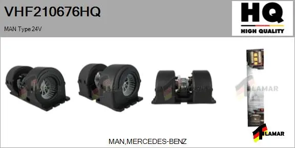 Interior Blower (VHF210676HQ)