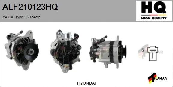 Alternator (ALF210123HQ)
