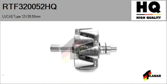 Rotor, alternator (RTF320052HQ)