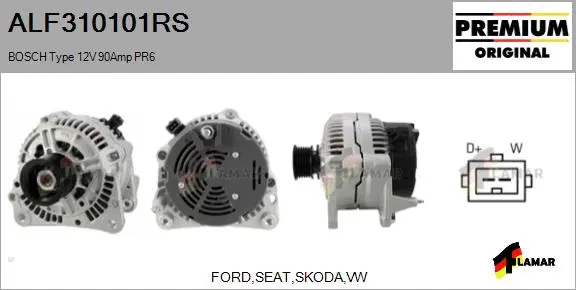 Alternator (ALF310101RS)