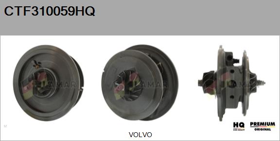 Core assembly, turbocharger (CTF310059HQ)