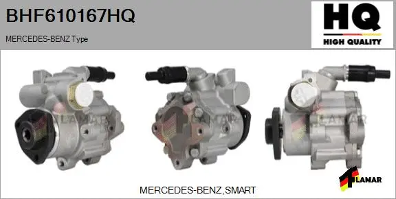 Hydraulic Pump, steering (BHF610167HQ)