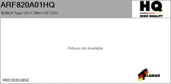 Starter (ARF820A01HQ)