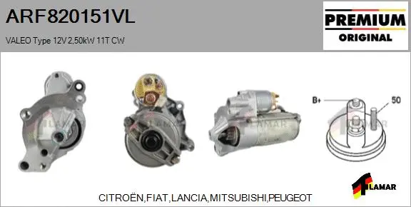 Starter (ARF820151VL)