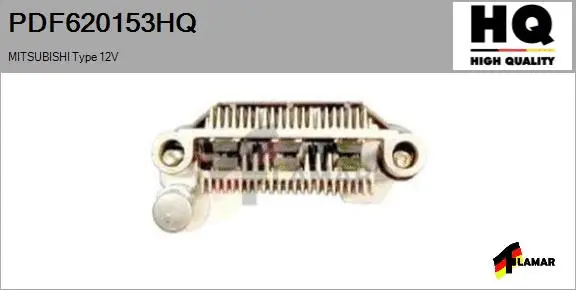 Rectifier, alternator (PDF620153HQ)