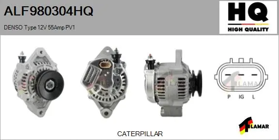 Alternator (ALF980304HQ)