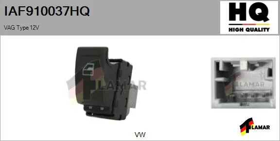 Switch, window regulator (IAF910037HQ)