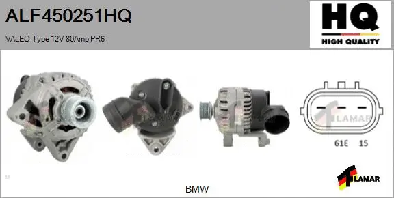 Alternator (ALF450251HQ)