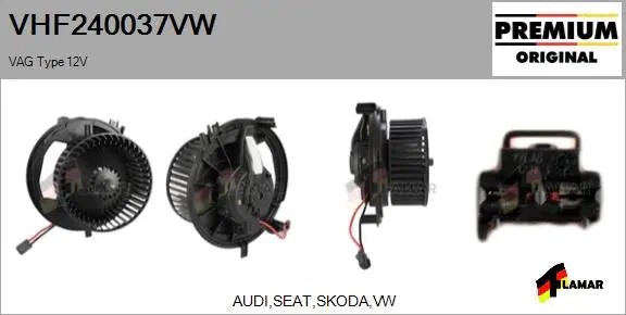 Interior Blower (VHF240037VW)