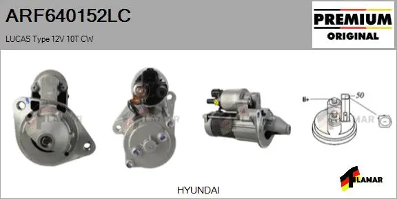 Starter (ARF640152LC)