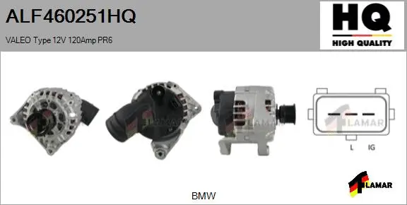 Alternator (ALF460251HQ)