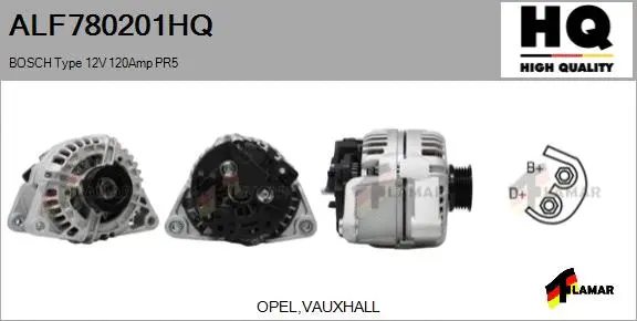 Alternator (ALF780201HQ)