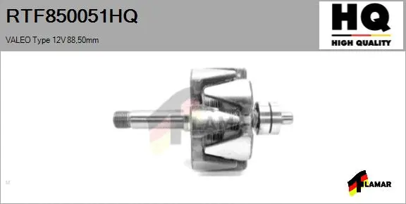 Rotor, alternator (RTF850051HQ)