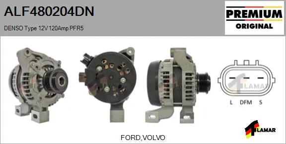 Alternator (ALF480204DN)
