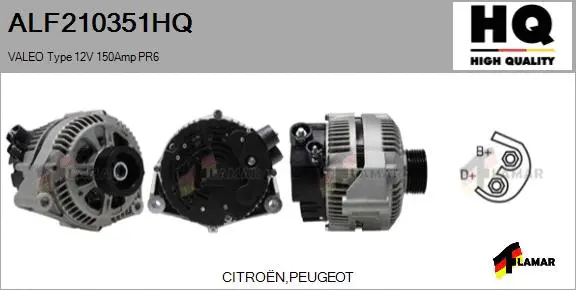 Alternator (ALF210351HQ)
