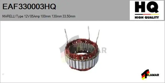 Stator, alternator (EAF330003HQ)