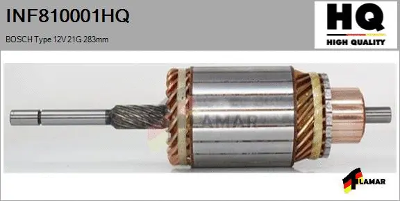 Armature, starter (INF810001HQ)