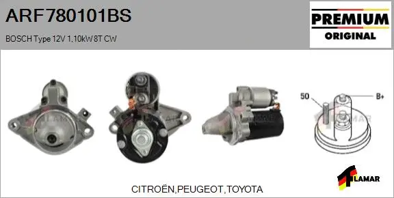 Starter (ARF780101BS)