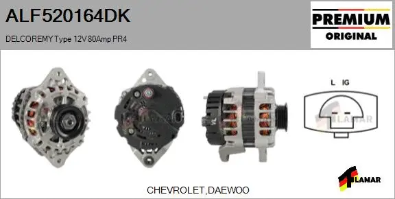 Alternator (ALF520164DK)