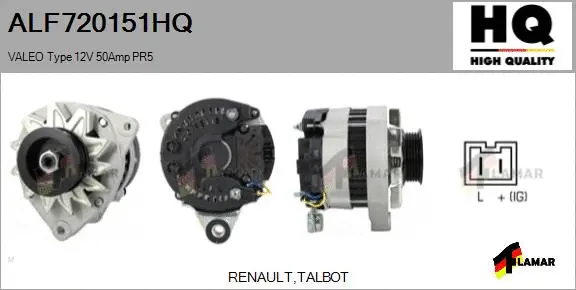 Alternator (ALF720151HQ)