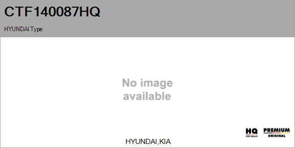 Core assembly, turbocharger (CTF140087HQ)