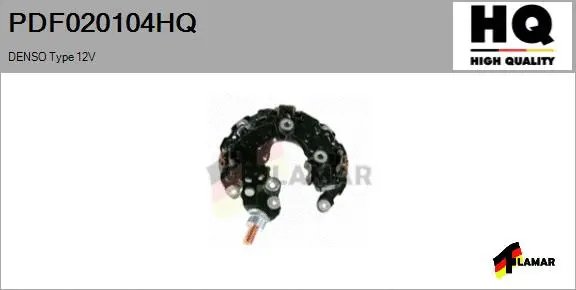 Rectifier, alternator (PDF020104HQ)