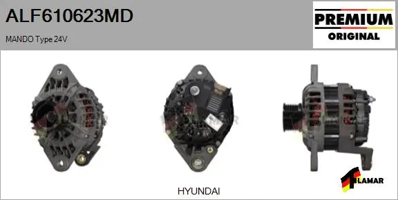 Alternator (ALF610623MD)
