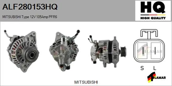 Alternator (ALF280153HQ)