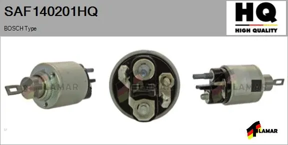 Solenoid Switch, starter (SAF140201HQ)