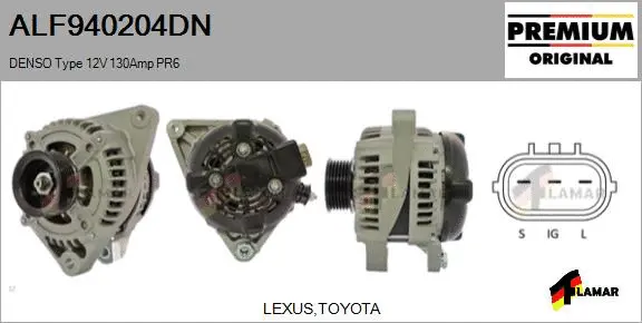 Alternator (ALF940204DN)