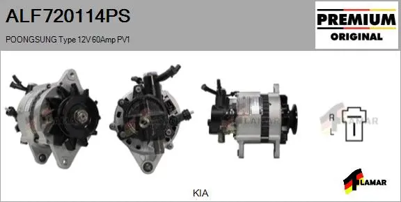 Alternator (ALF720114PS)