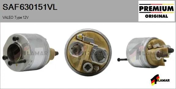 Solenoid Switch, starter (SAF630151VL)