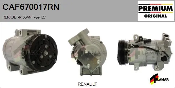 Compressor, air conditioning (CAF670017RN)