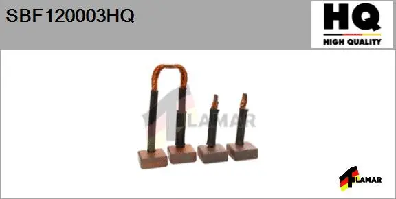 Carbon Brush, starter (SBF120003HQ)