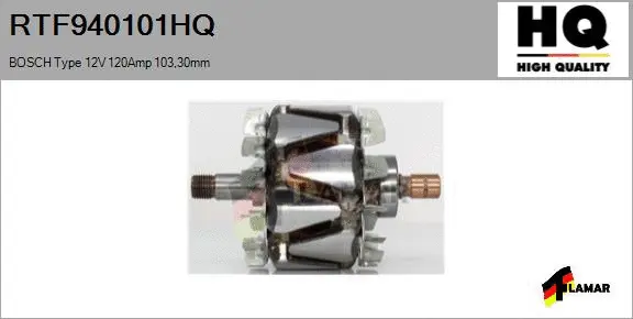 Rotor, alternator (RTF940101HQ)
