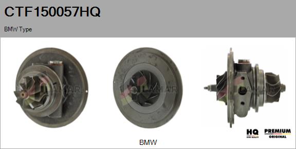 Core assembly, turbocharger (CTF150057HQ)