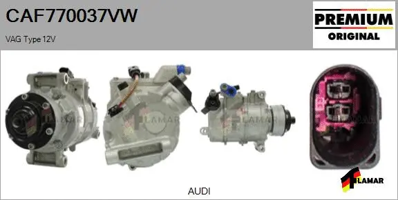 Compressor, air conditioning (CAF770037VW)