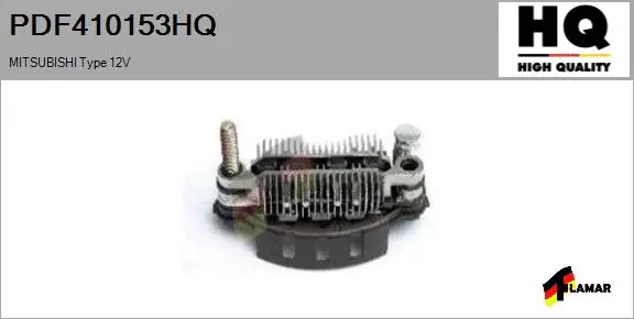 Rectifier, alternator (PDF410153HQ)
