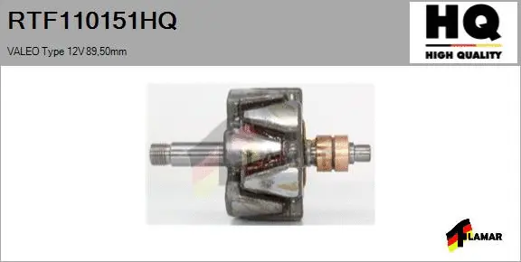 Rotor, alternator (RTF110151HQ)