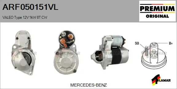 Starter (ARF050151VL)