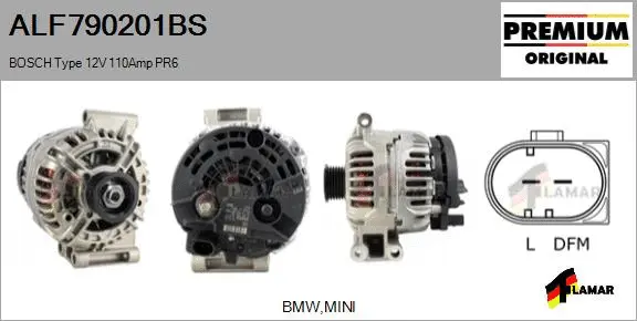 Alternator (ALF790201BS)