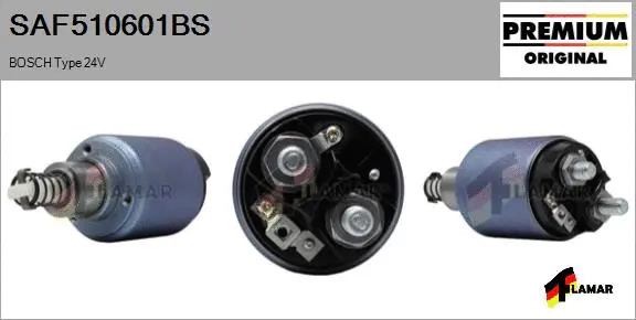 Solenoid Switch, starter (SAF510601BS)