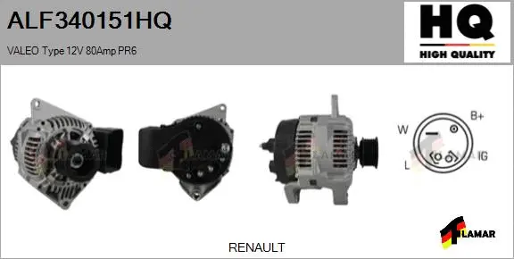 Alternator (ALF340151HQ)