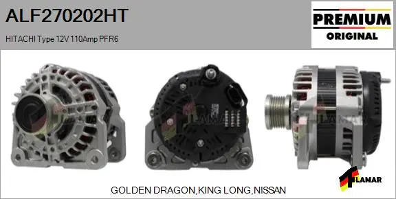 Alternator (ALF270202HT)