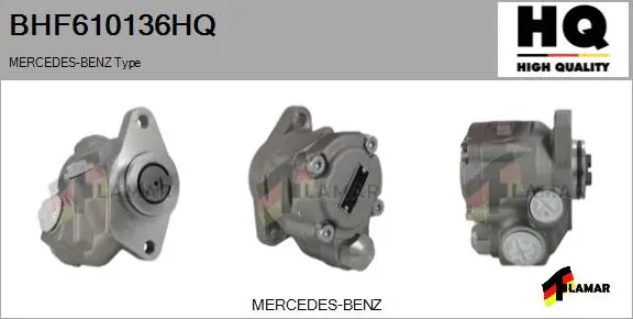 Hydraulic Pump, steering (BHF610136HQ)