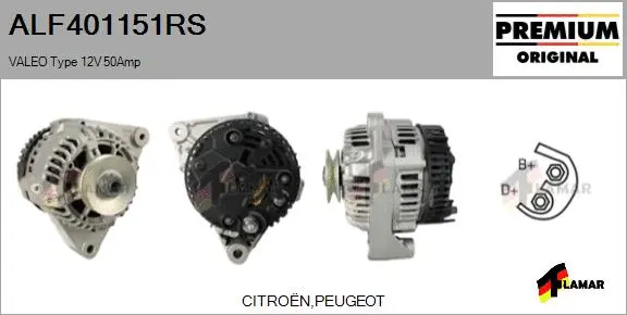 Alternator (ALF401151RS)